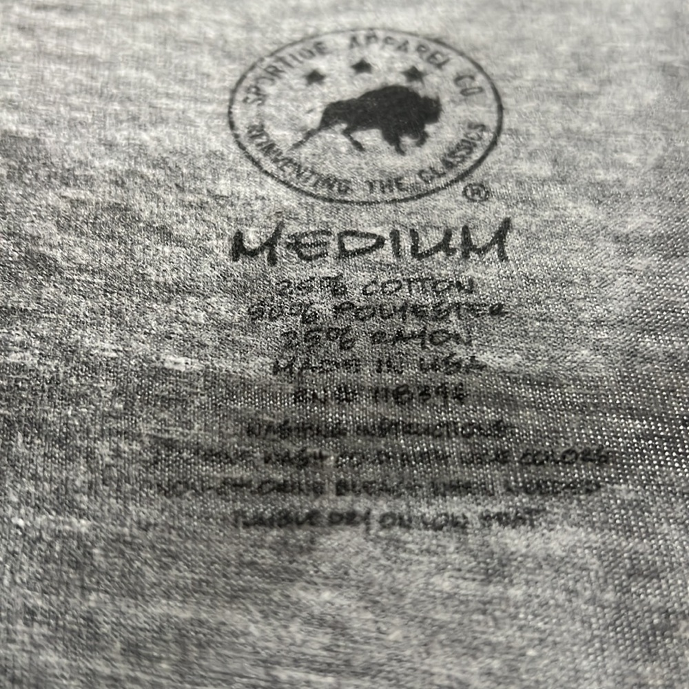 Sportide Apparel v neck Bud Light shirt - Picture 2 of 3